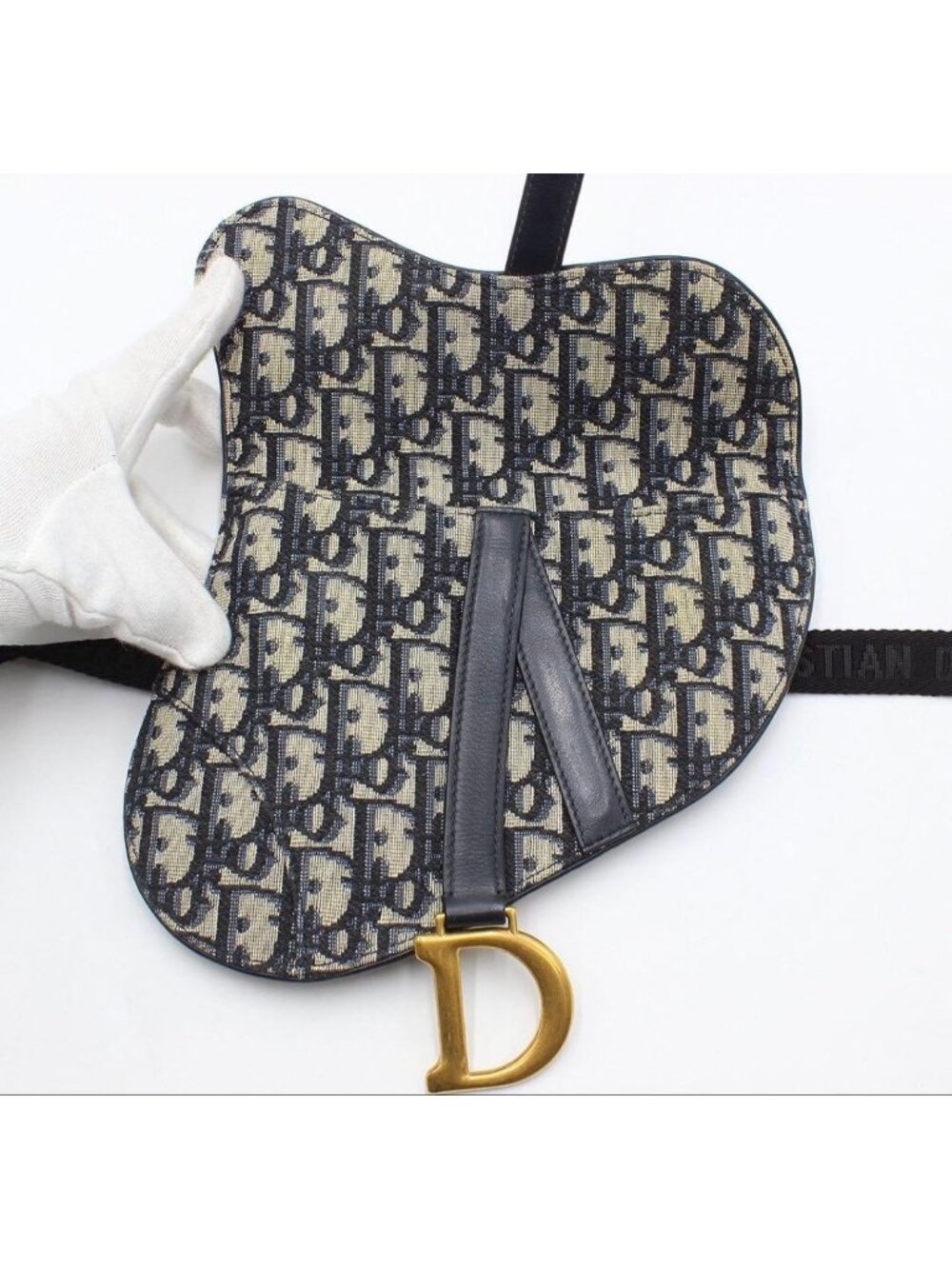 ★SOLD★ Dior Oblique Saddle Waist Pouch - Picture 7 of 9